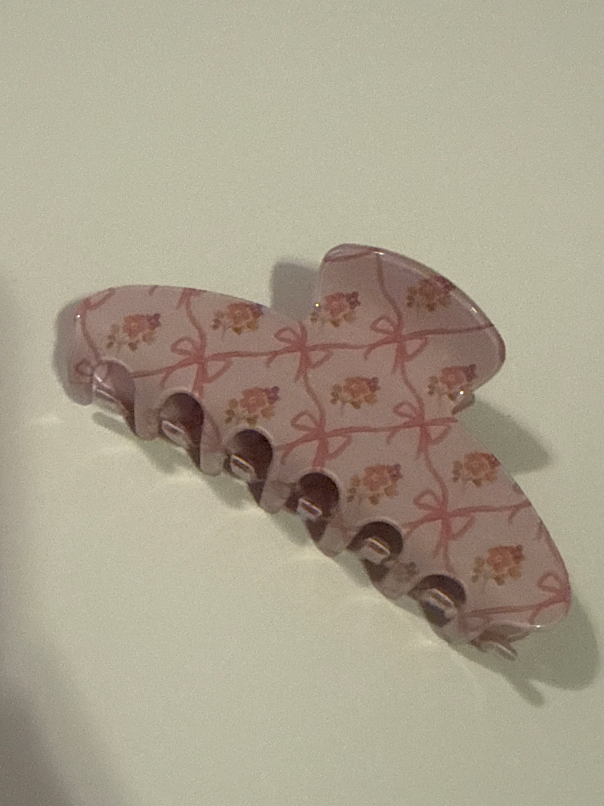 Bows and flowers clip