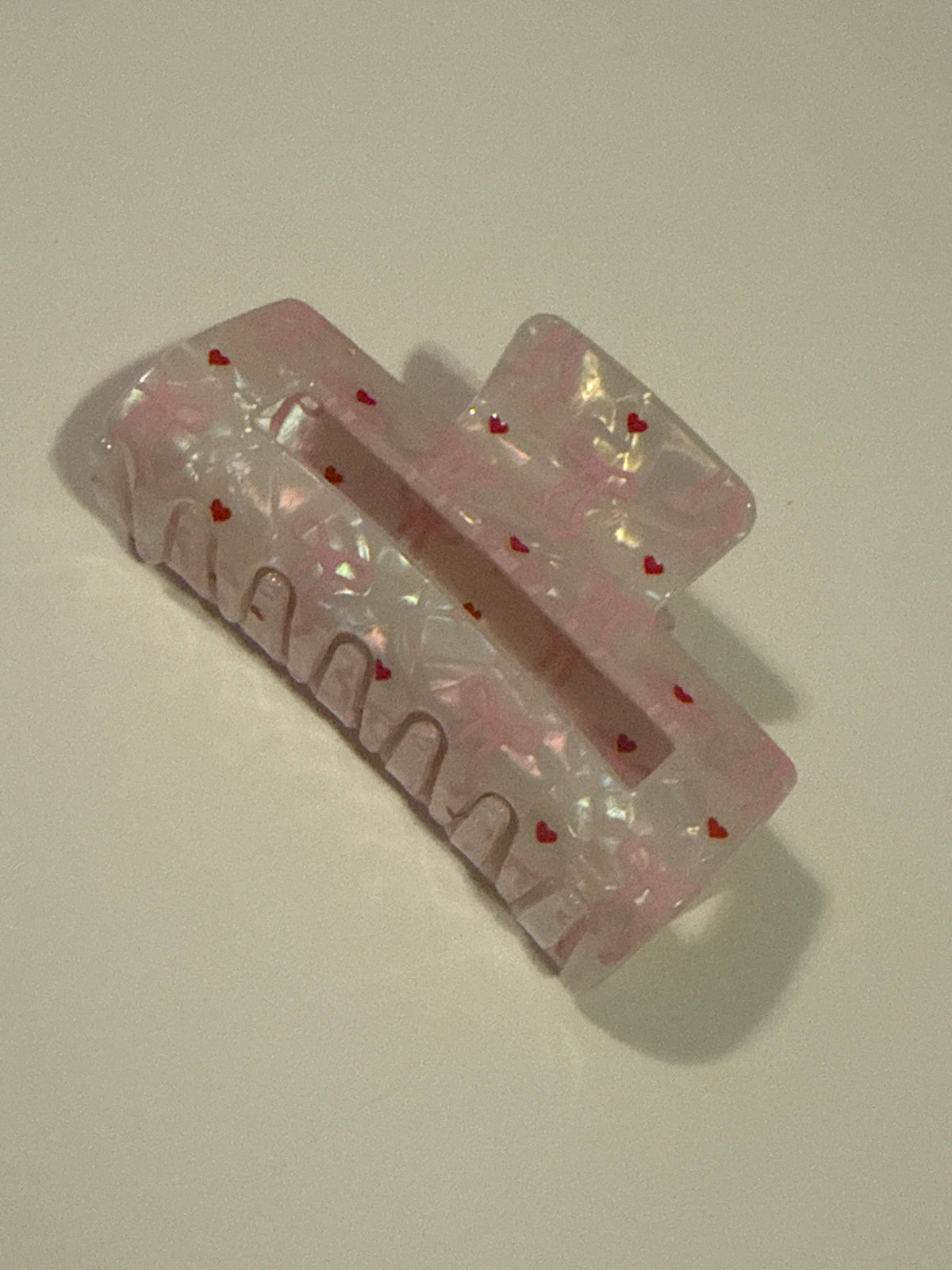 Bows and heart clip
